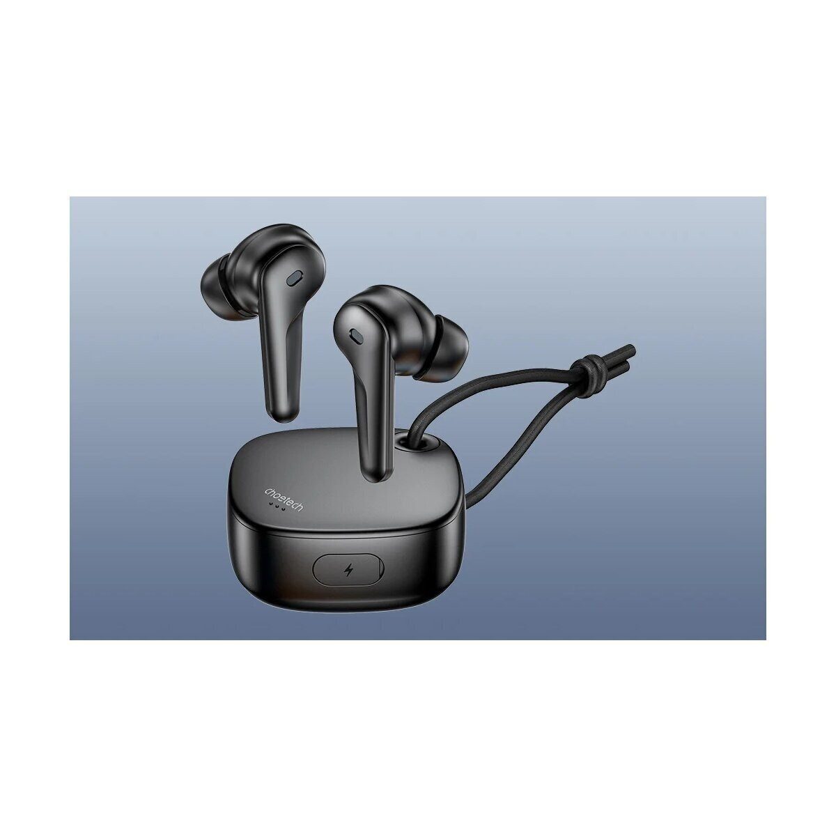 Choetech TWS Choetech ANC+ENC Kabellose Kopfhörer (schwarz) Bluetooth-Kopfhörer