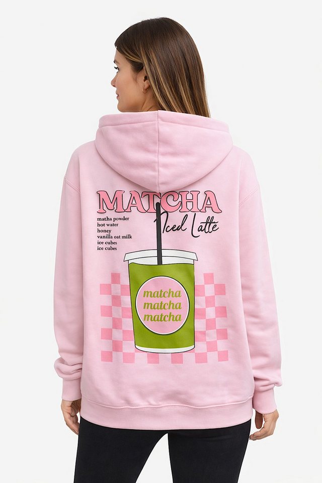 Worldclassca Hoodie Worldclassca Oversized "MATCHA" Hoodie Kapuzenpullover Sweatshirt Neue Kollektion - Stilvolle und gemütliche Casual Mode für Damen
