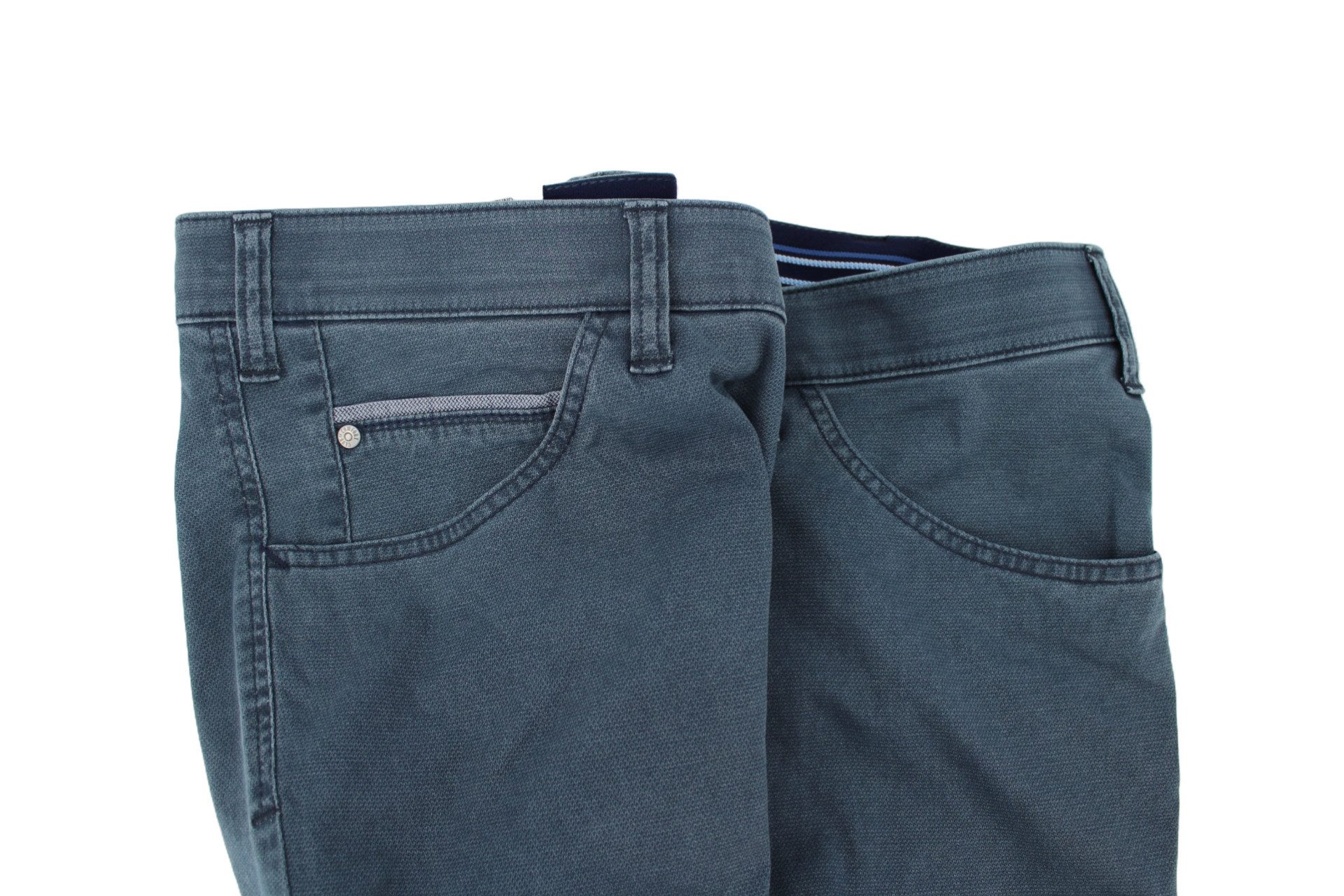 Club of Comfort Chinos Herren Chino Hose Marvin blau