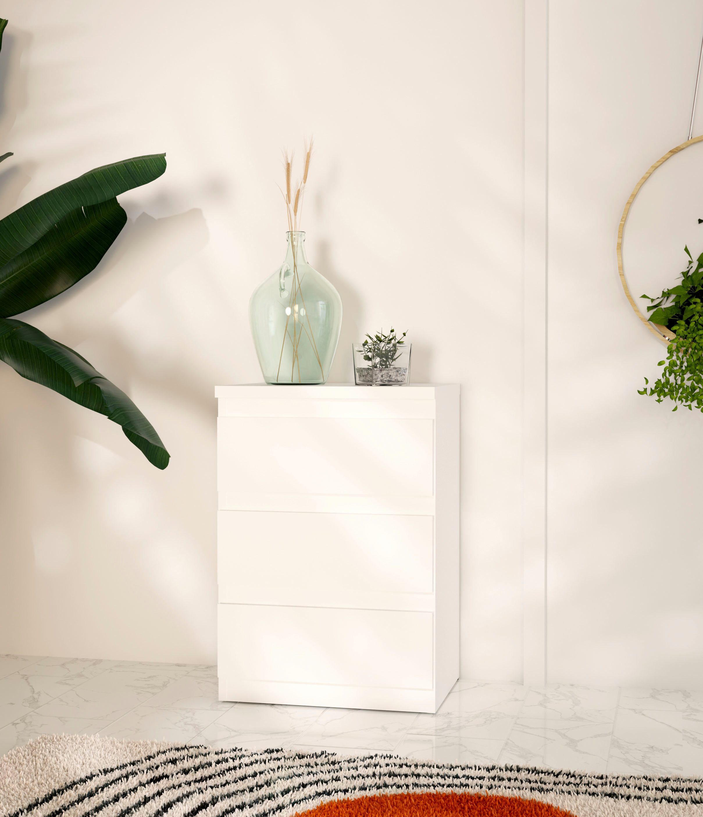 FORTE Kommode Edmore, Kommode, Boxspringbett, Stauraum