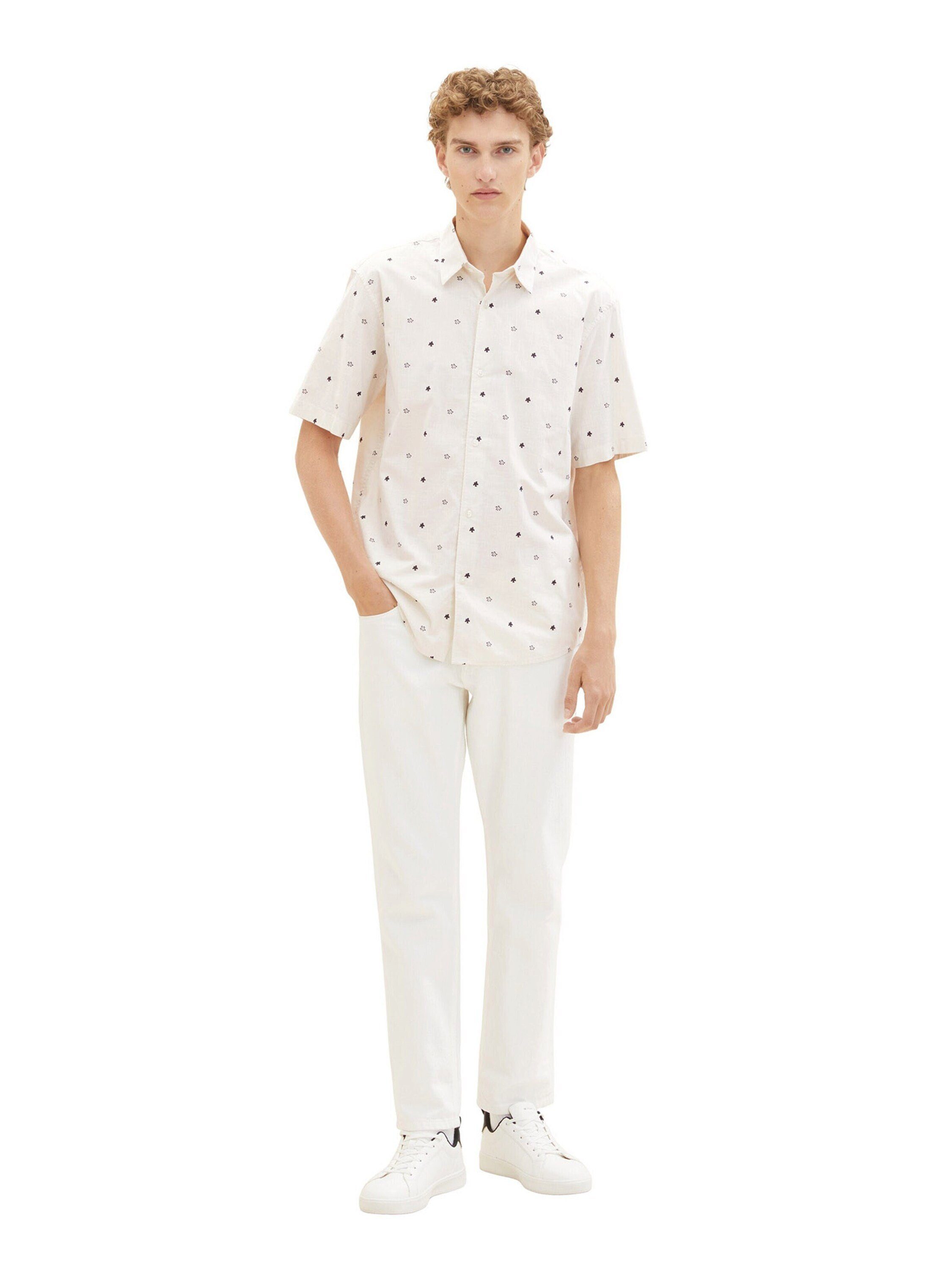 TOM TAILOR Denim Kurzarmhemd (1-tlg)