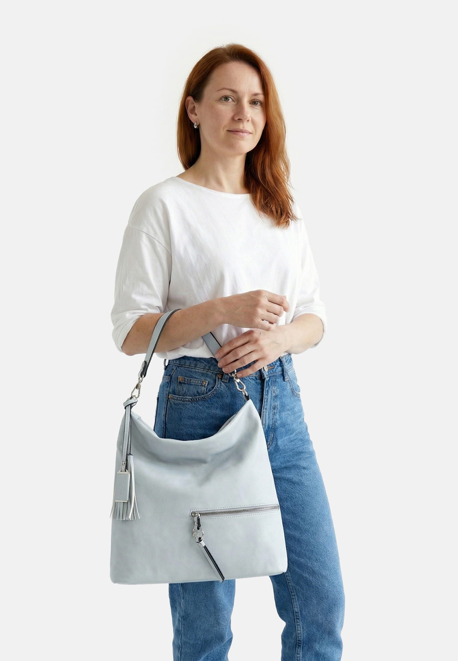 Tamaris Beuteltasche TAS Nele, Logo Anhänger