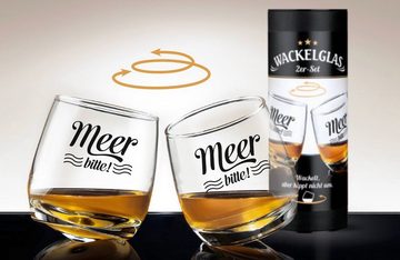 GILDE Glas, Glas, 2 er Set WhiskyGlaeser in toller Geschenkbox Design Kreiselglas