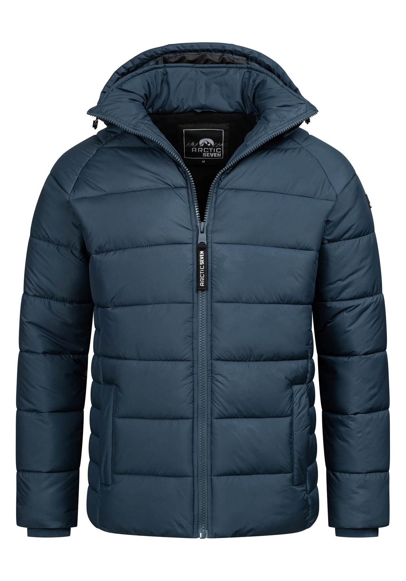 Arctic Seven Winterjacke ASRodrii mit warmem Teddyfell und abnehmbarer Kapuze – Bild 5 von 5