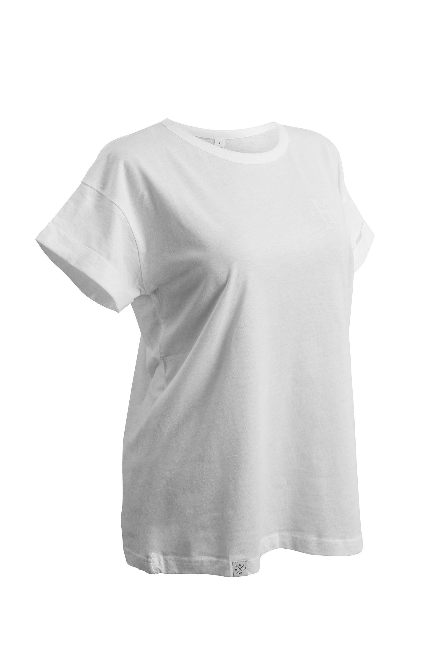 Manufaktur13 T-Shirt Boyfriend T-Shirt - Oversize 100% Weiß T-Shirt Baumwolle