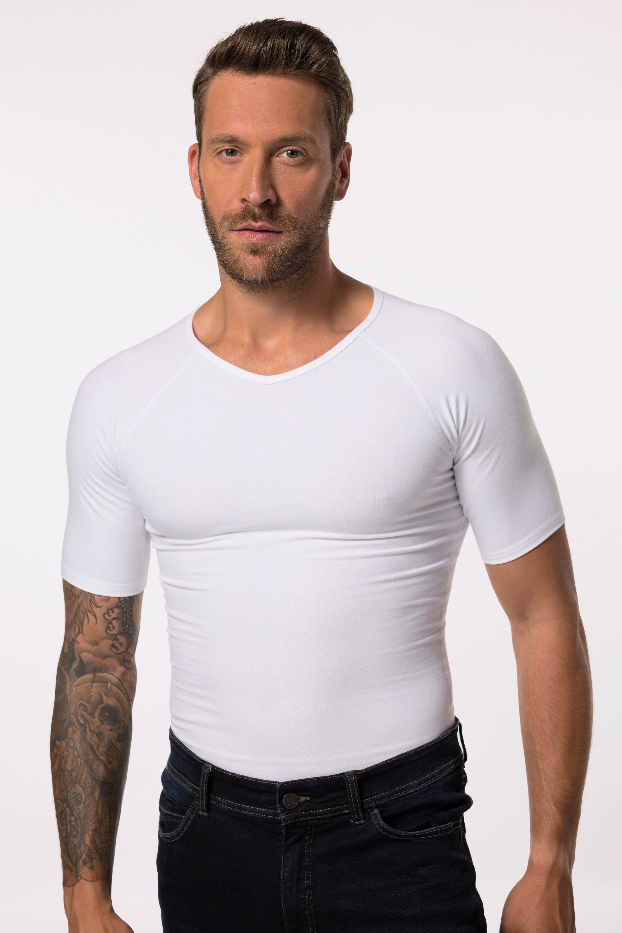 JP1880 Unterziehshirt X Finn Shapewear-Unterhemd Halbarm