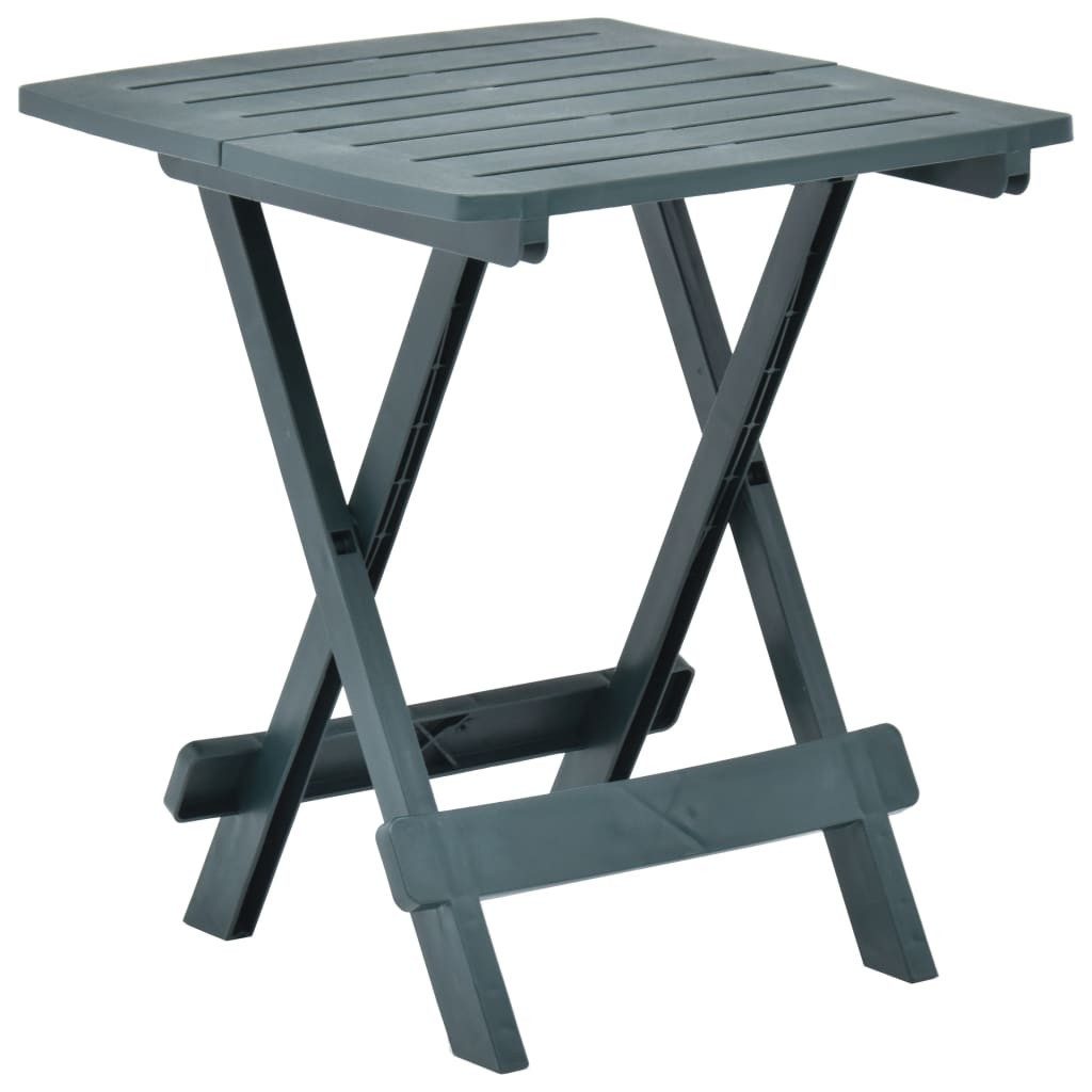 vidaXL Gartentisch Gartentisch Klappbar Grün 45x43x50 günstig online kaufen