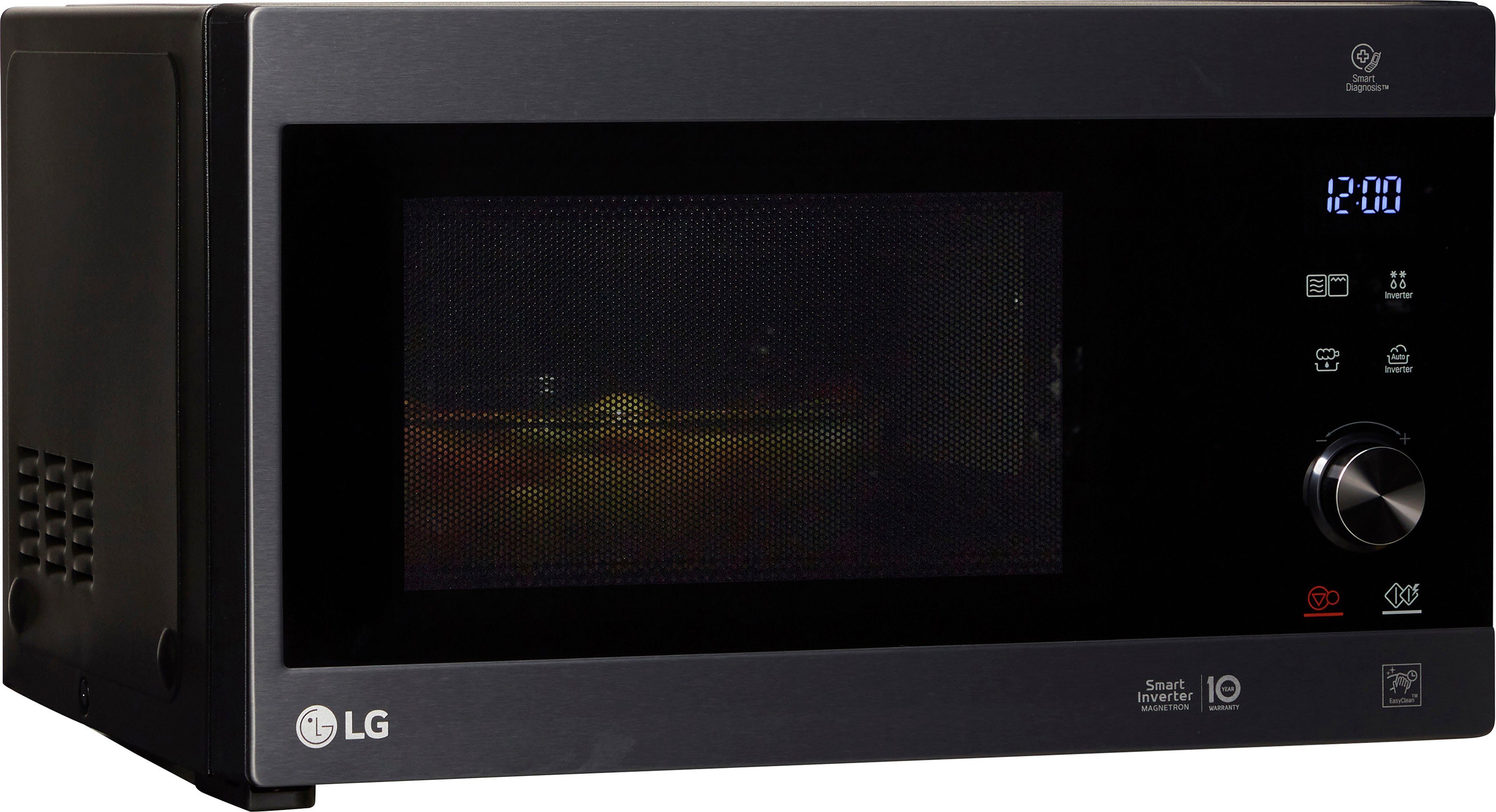 LG Mikrowelle MH 6565 CPB, Grill, Mikrowelle, 25 l