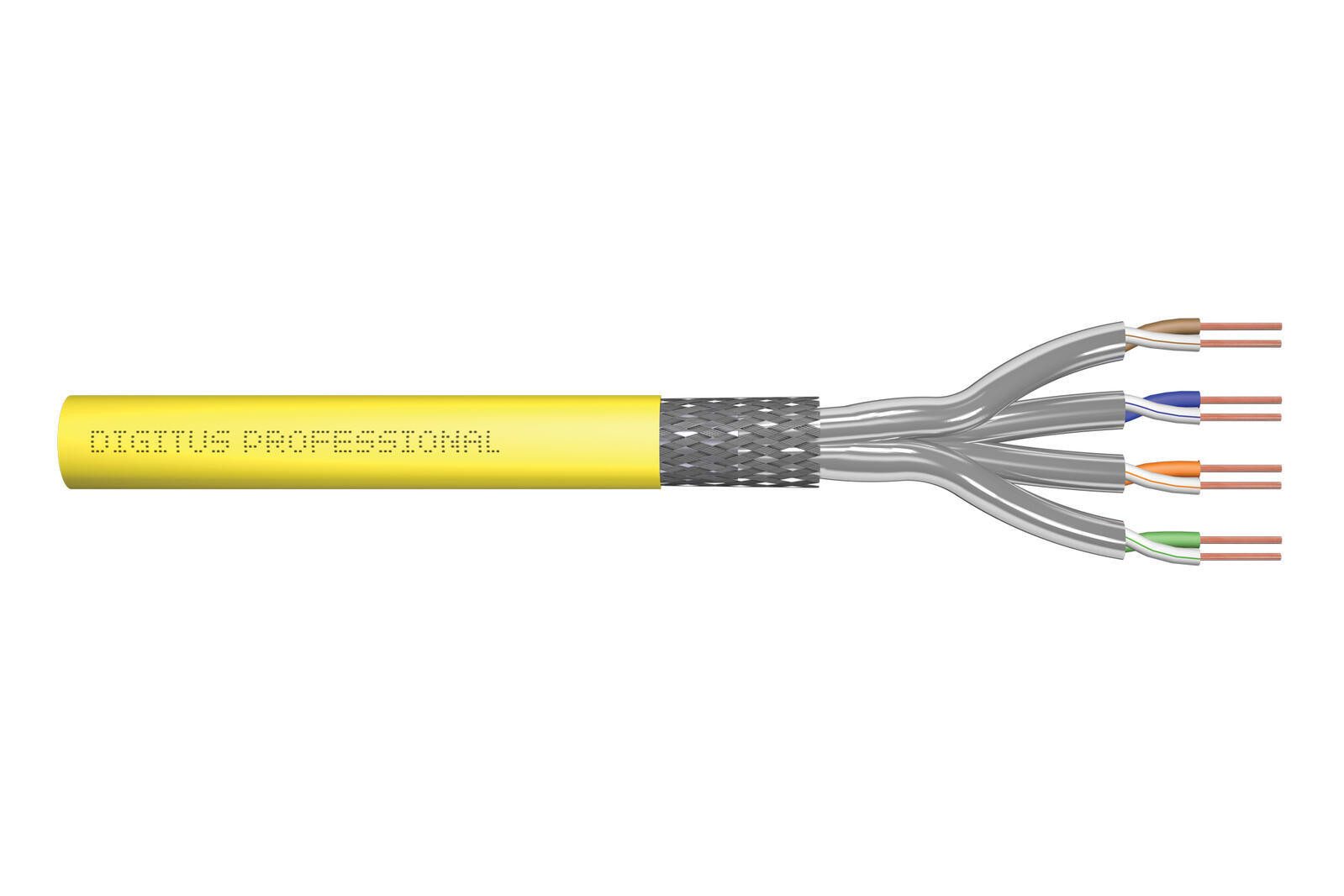 Digitus CAT 7A S/FTP, Verlegekabel, 500 m, Simplex, Dca-s1 Netzwerkkabel