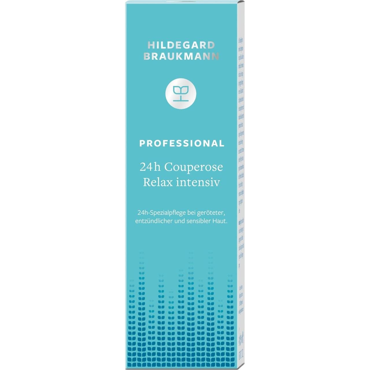 Hildegard Braukmann Gesichtspflege Professional Plus 24h Couperose Relax Intensiv, für Alle Hauttypen
