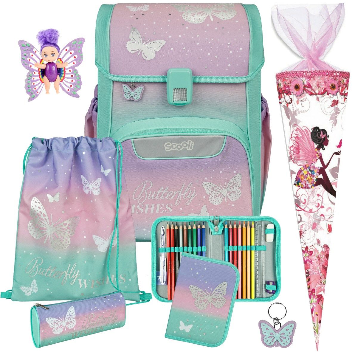 Scooli Schulranzen 1.Klasse Mädchen EasyStart in unterschiedlichen Sets