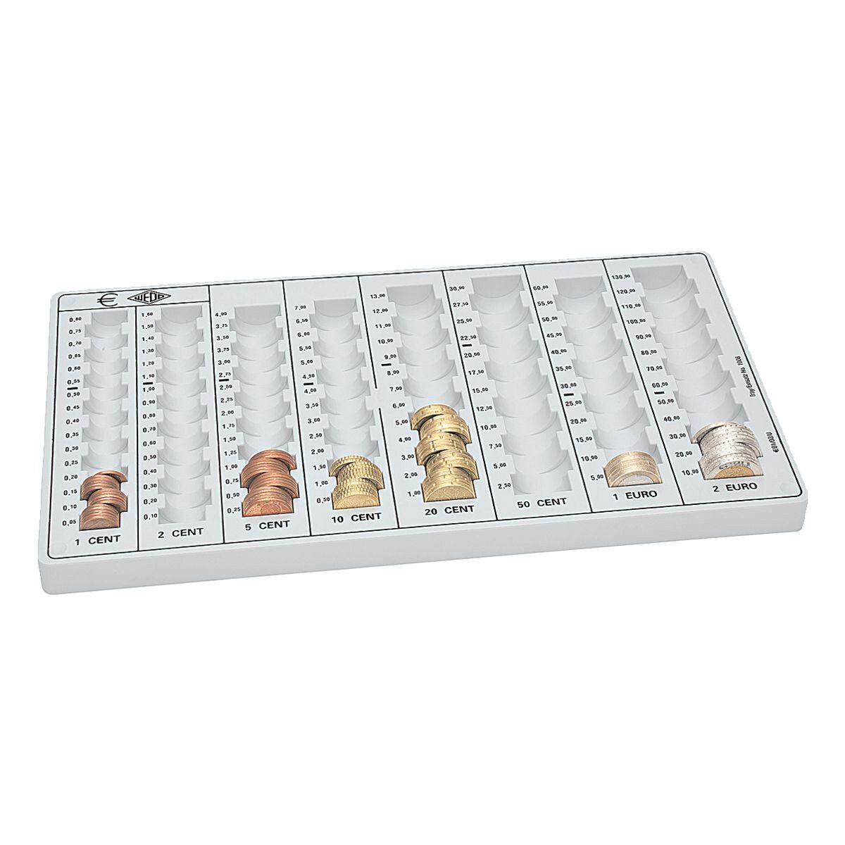 WEDO Geldkassette 160100837, Zählbrett ohne Boden
