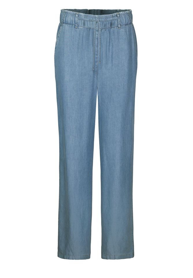 bianca Stoffhose – Hose in bleached-Denim-Optik günstig online kaufen