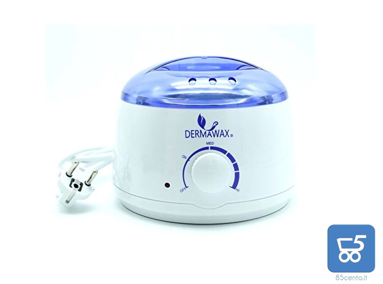 Dermawax Warmwachs-Haarentferner WH-001A, Wachswärmer Leistung 100 Watt