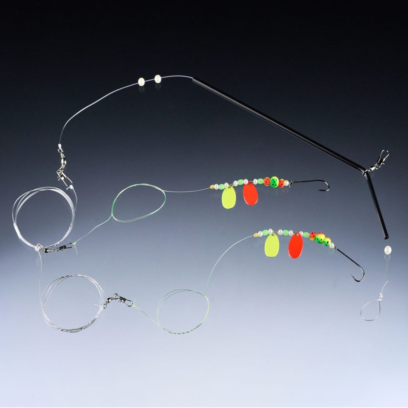 Butthaken Balzer Nachläufersystem 3, 2m, 0,40/0,60mm, Hakengröße 1