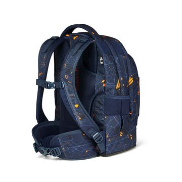 Satch Schulranzen Schulrucksack-Set PACK Urban Journey 3-teilig (3-teilig), ergonomisch, ab 5. Klasse, Körpergrößen anpassbar