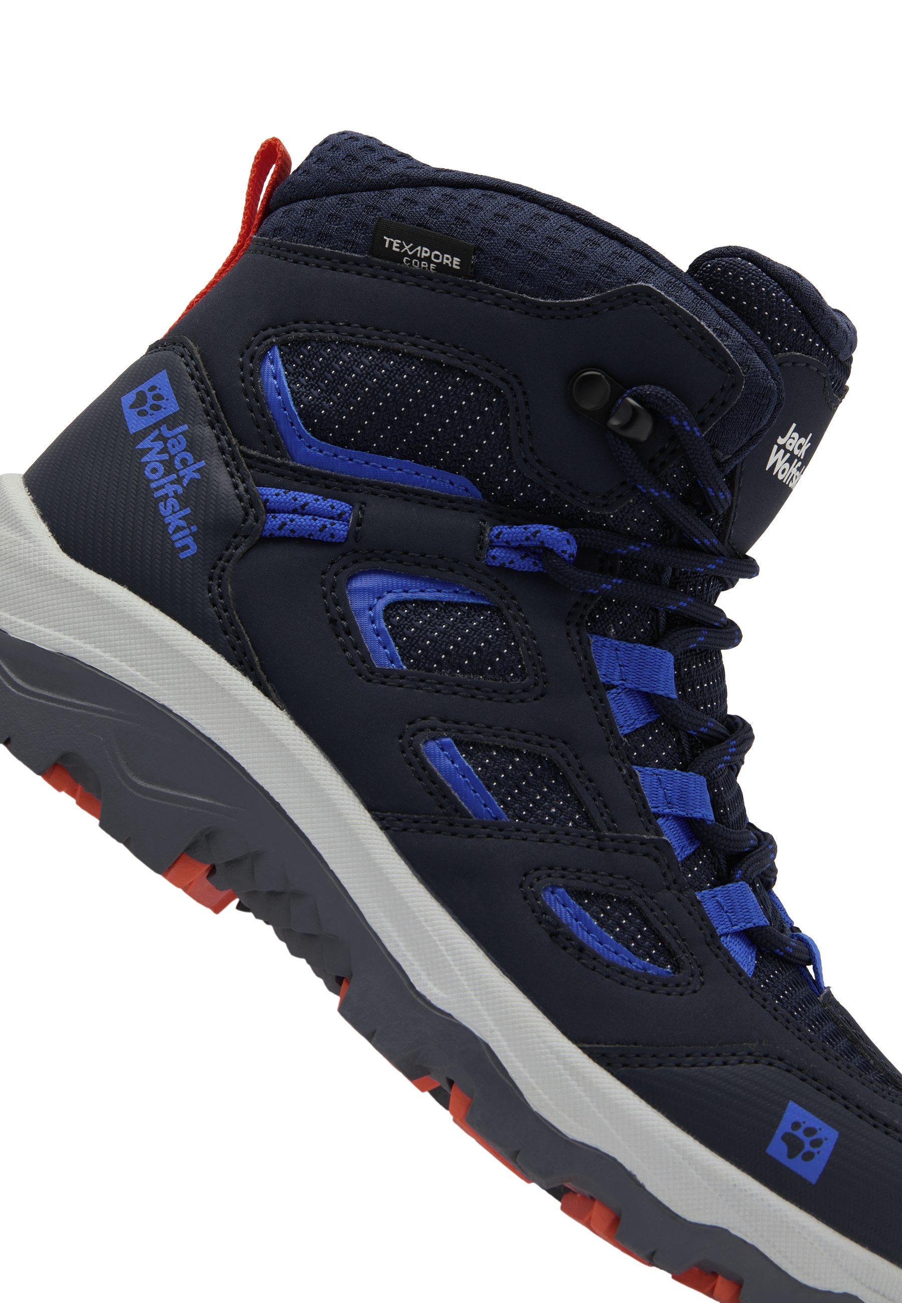Jack Wolfskin VOJO TEXAPORE MID K Wanderschuh wasserdicht, Trekkingschuh