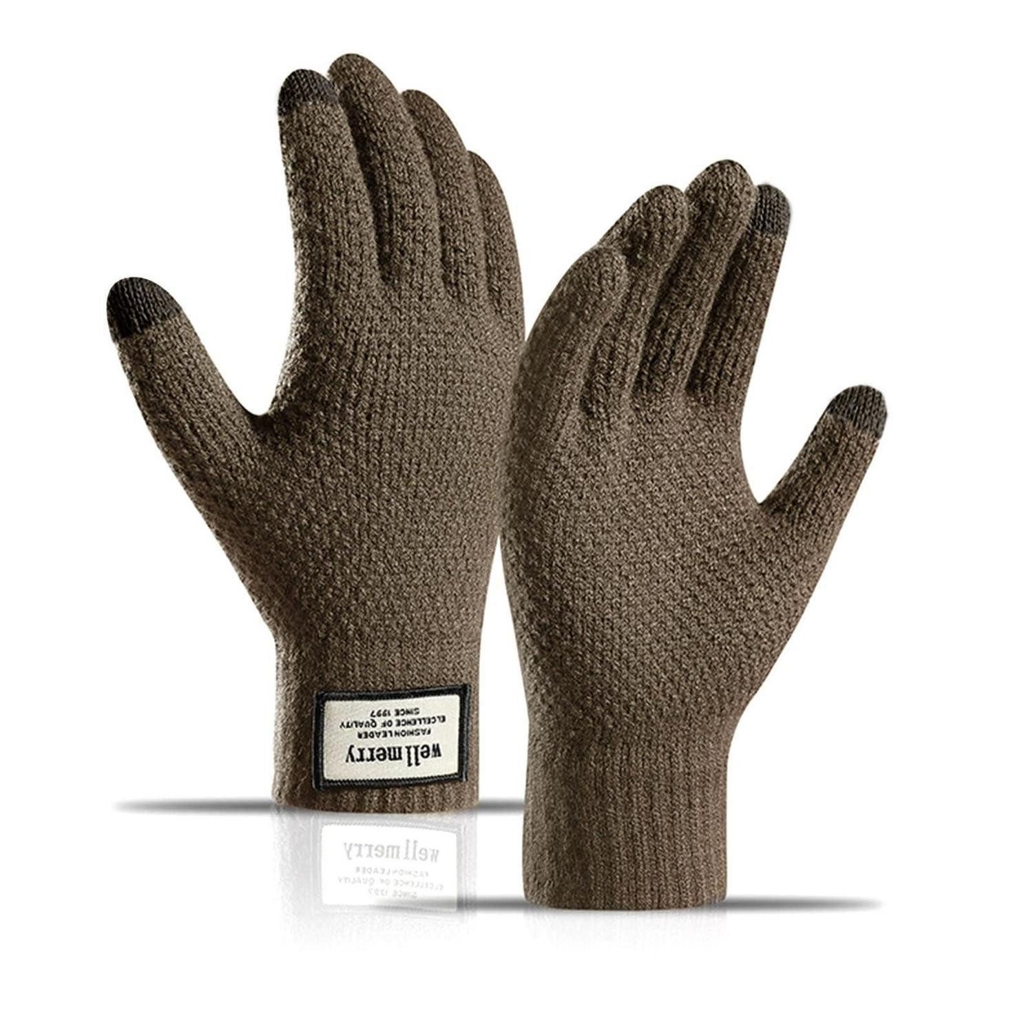 LuxusKollektion Thermohandschuhe Winterhandschuhe Damen Herren Touchscreen (1-St)