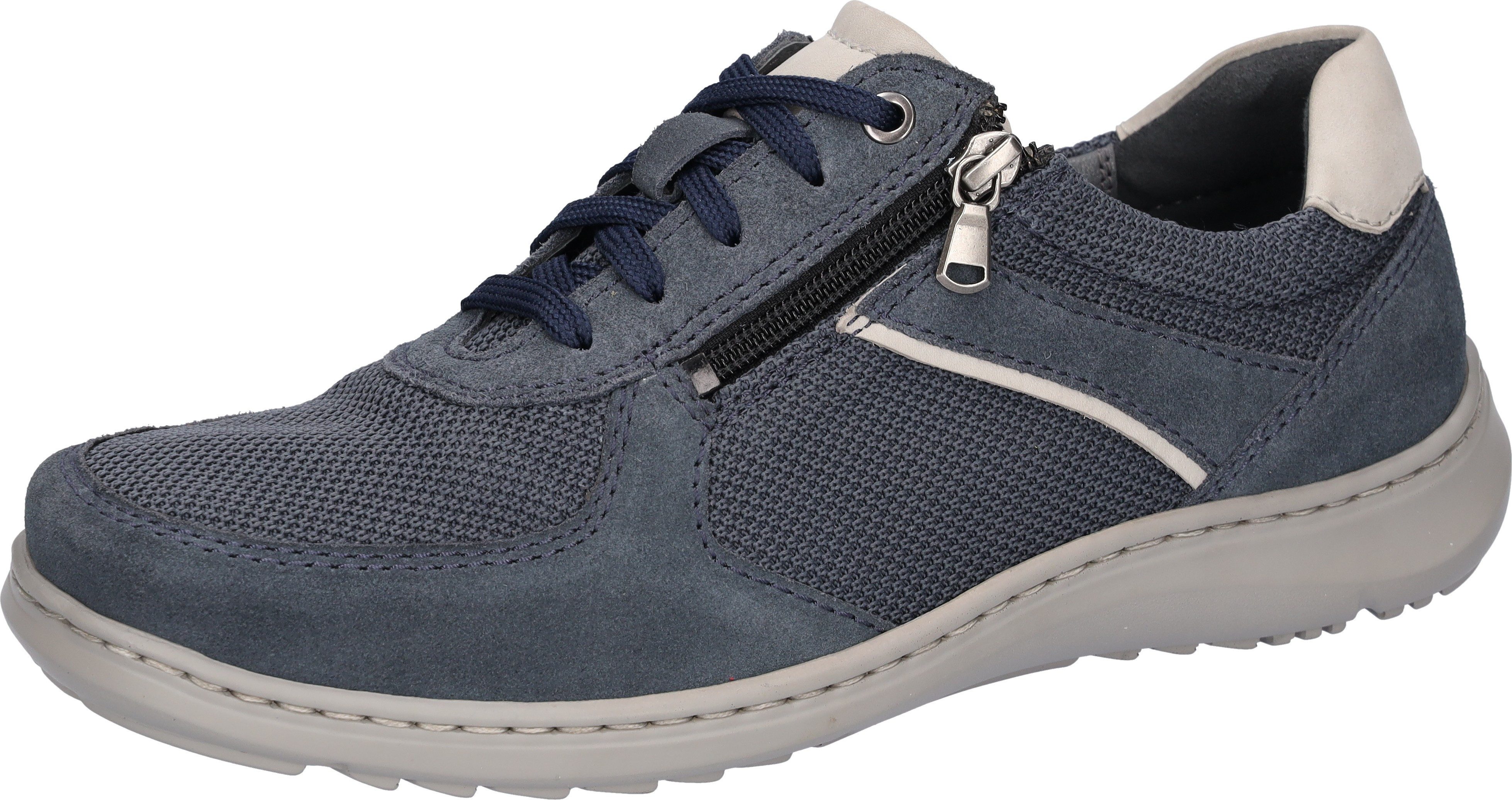 Waldläufer HERWIG Sneaker Komfortschuh, Bequemschuh, Schnürschuh in Komfortweite H (sehr weit)