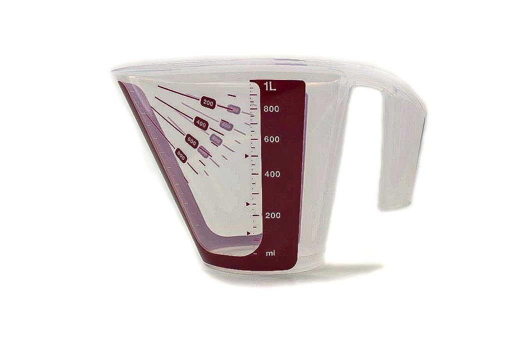 TUPPERWARE Messbecher Backen Messgenau 1,0 L Messbecher