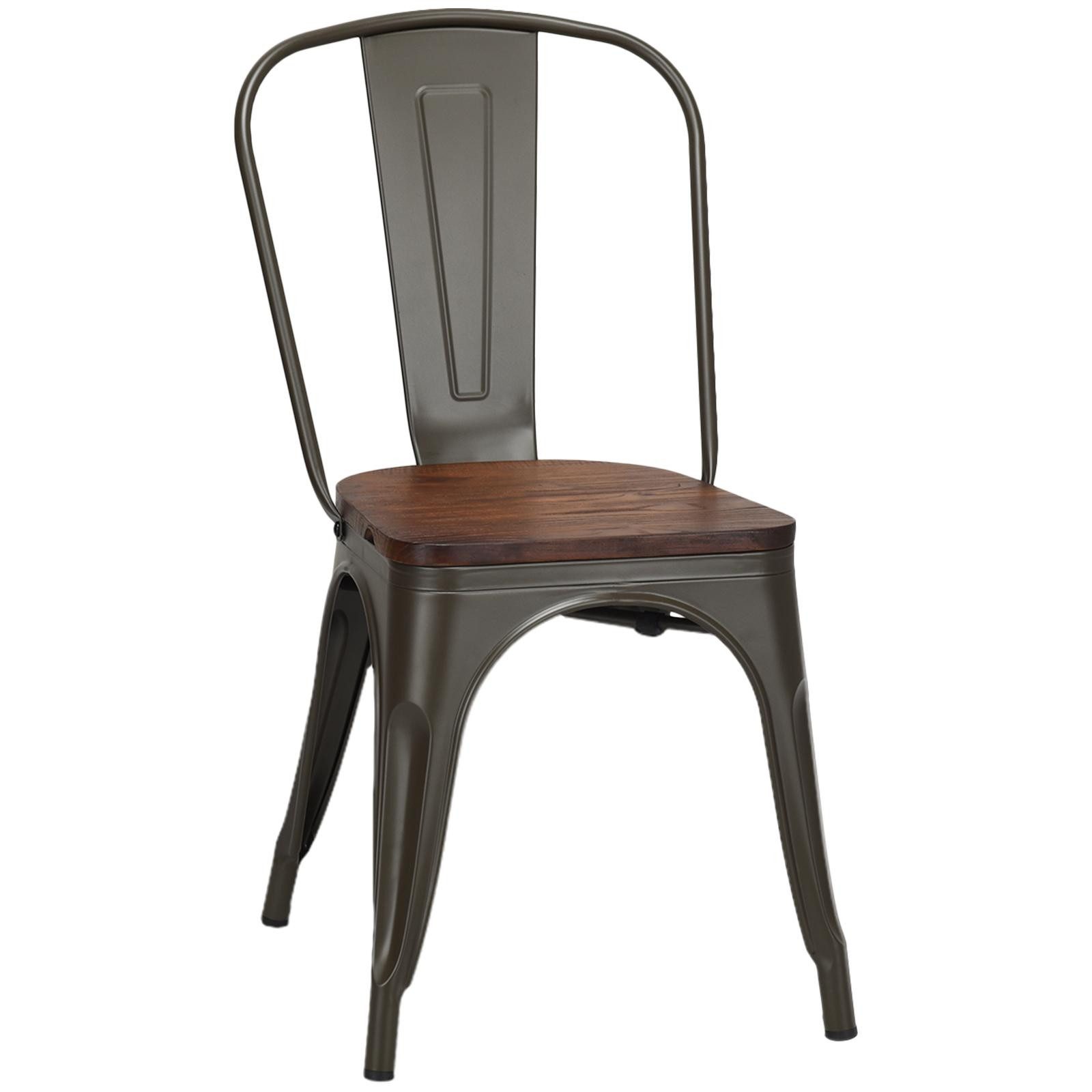 KOMFOTTEU Esszimmerstuhl Bistrostuhl (Set, 4 St), günstig online kaufen
