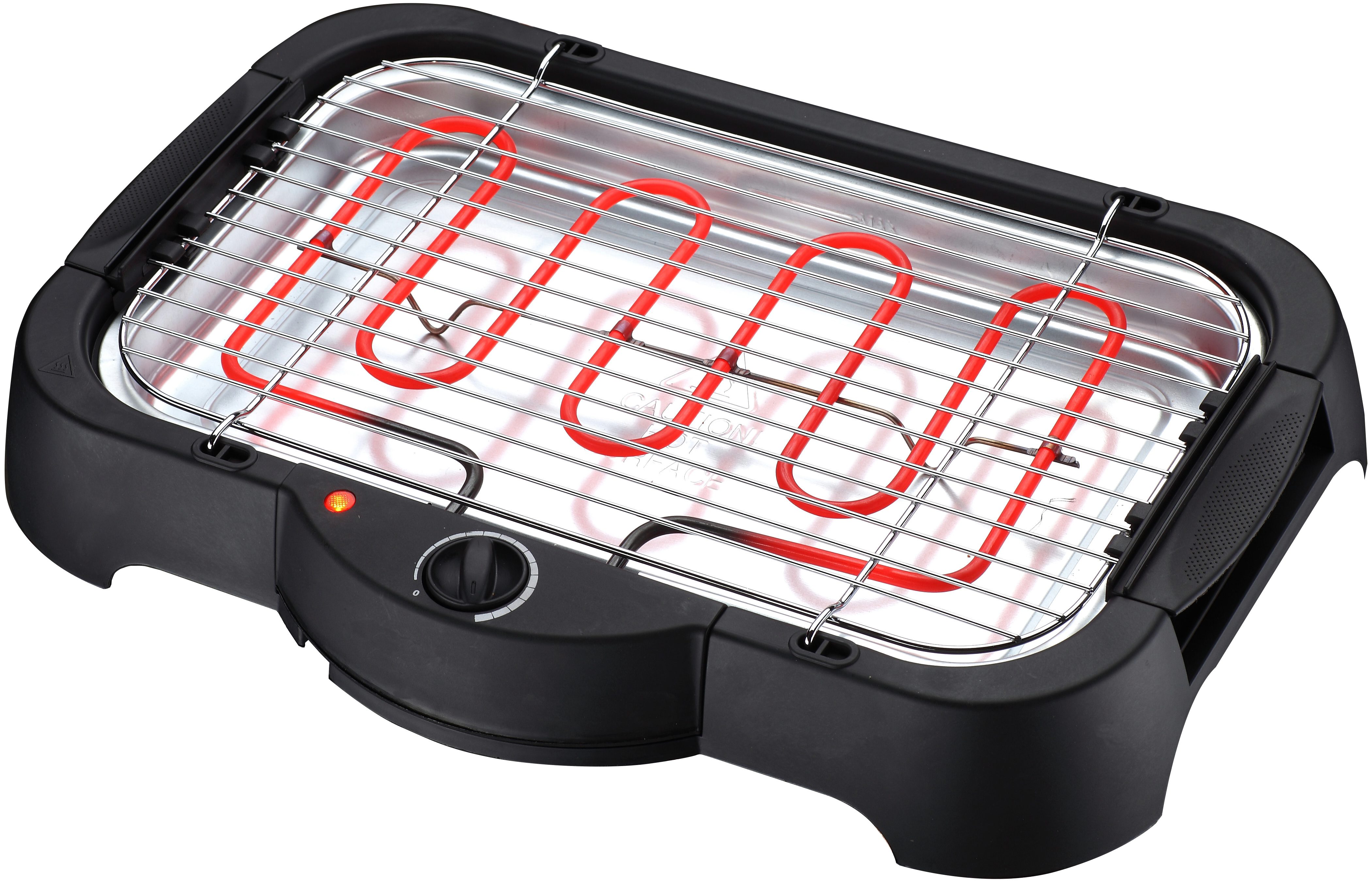 Tepro Elektrogrill Louisville 2022, 2000 W, abnehmbares Heizelement für einfache Reinigung