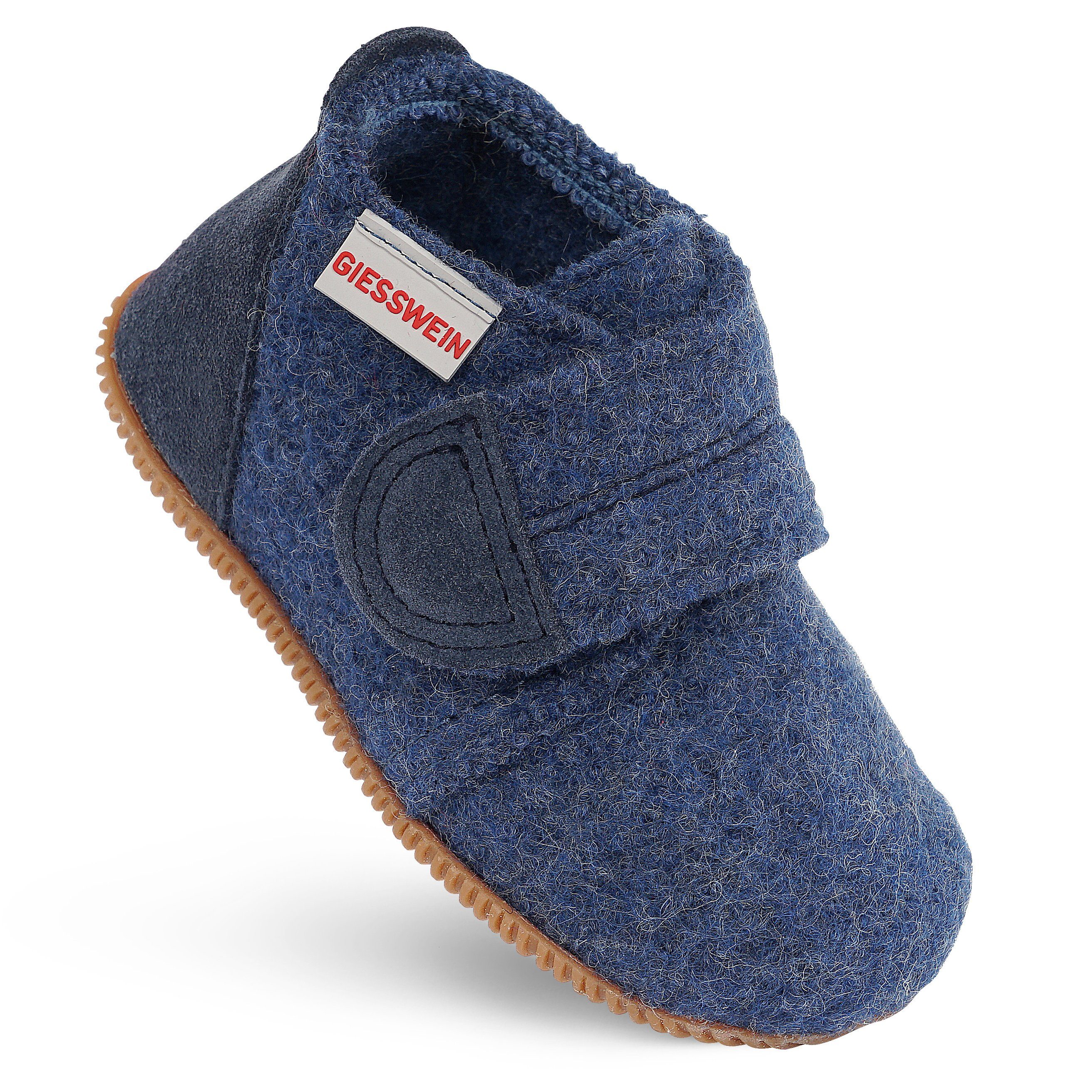 Giesswein Giesswein Домашняя обувь Oberstaufen Slim Fit Wolle Jeans Klett Hausschuh