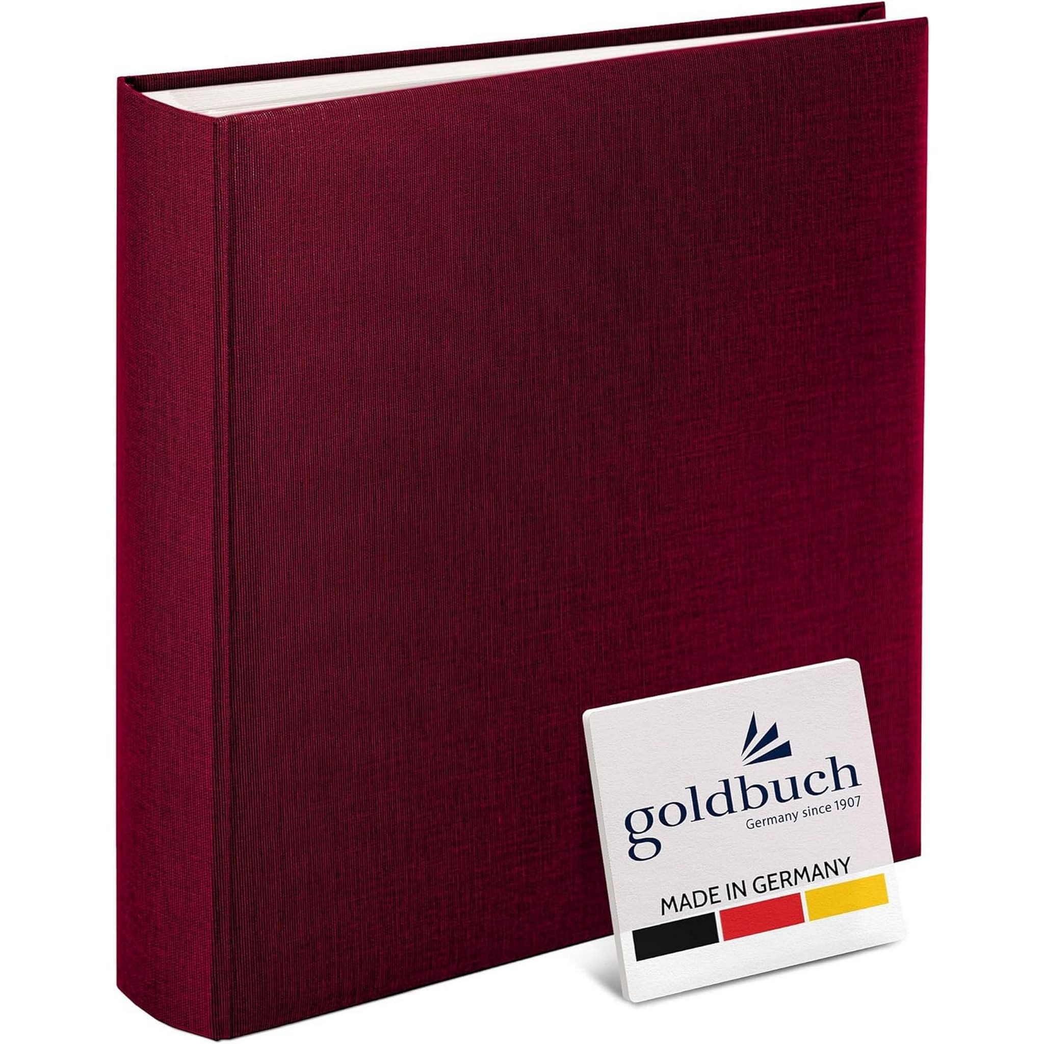 Goldbuch Fotoalbum GOLDBUCH Fotoalbum Summertime 100 weiße Seiten mit Trennblättern 30x31