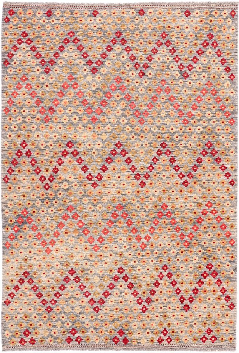 Orientteppich Kelim Afghan Heritage 209x306 Handgewebter Moderner Orientteppich, Nain Trading, rechteckig, Höhe: 3 mm