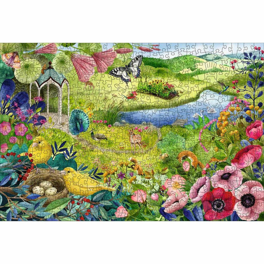 Ravensburger Puzzle Wooden Wilder Garten 500 Teile, 500 Puzzleteile