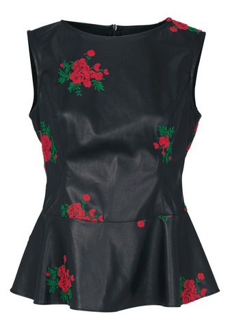 HEINE TIMELESS топ в искуственная кожа с Blu...
