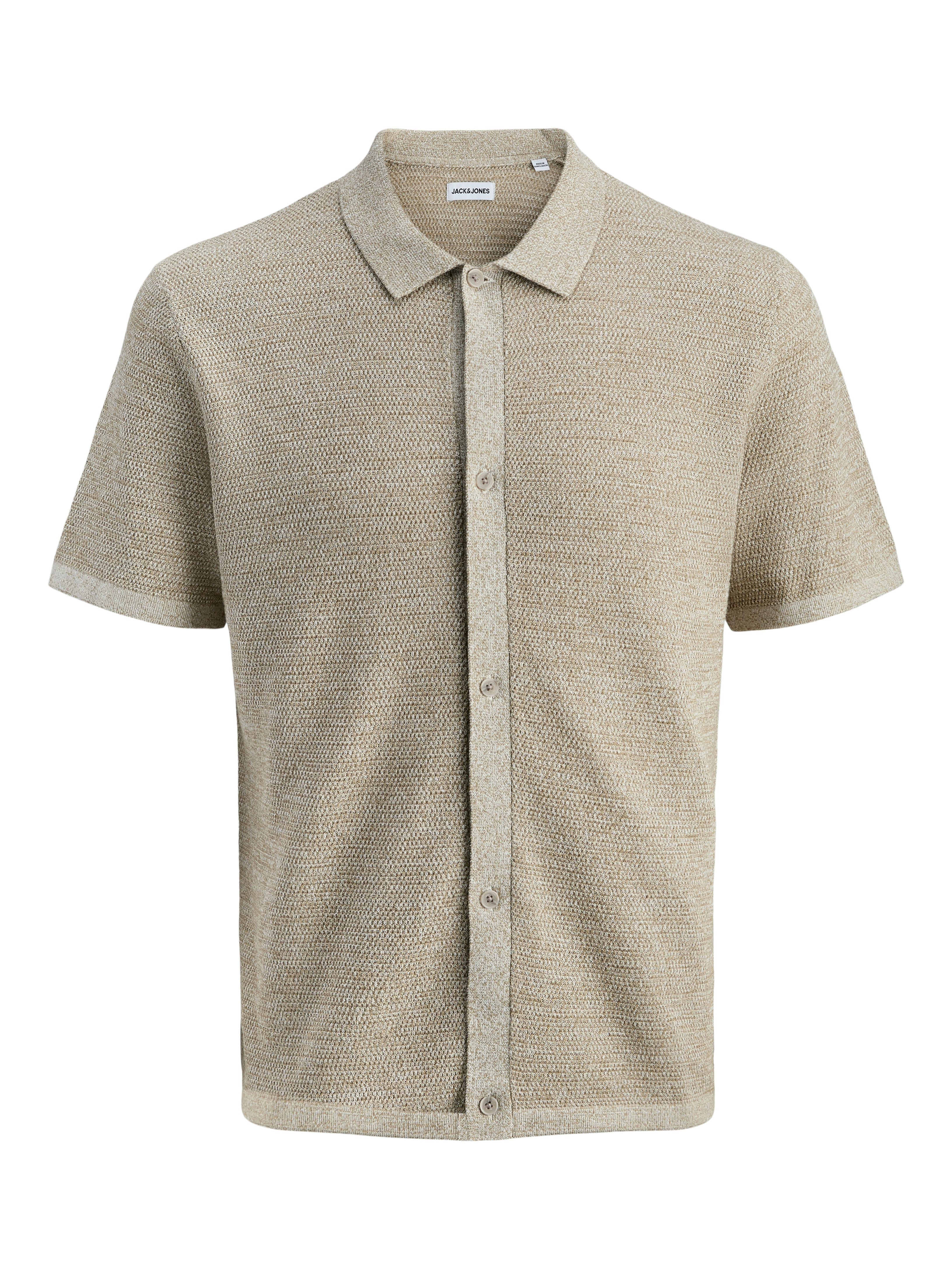 Strickpullover JJEGEORGE KNIT SHIRT SS SN