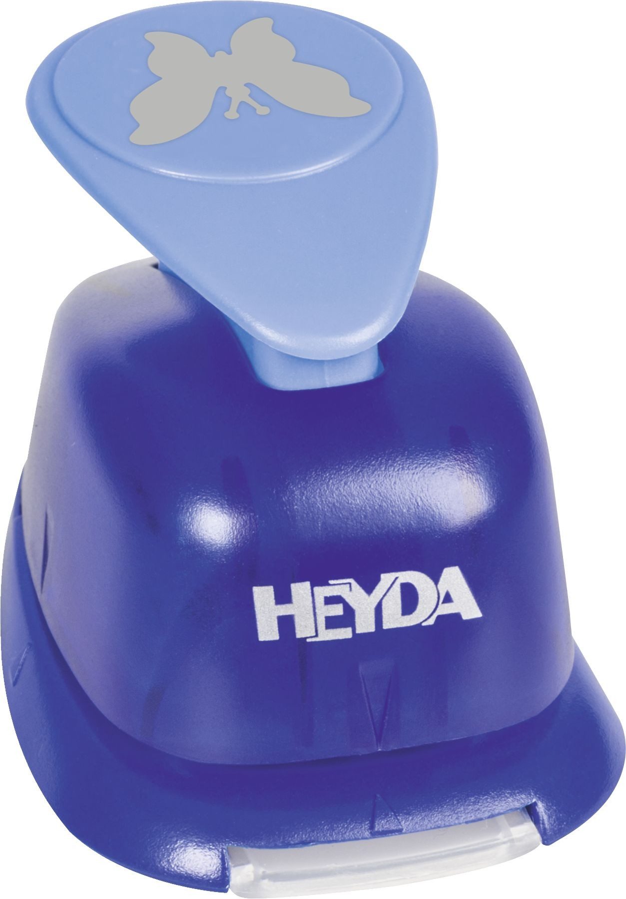 Heyda Motivstanzer Motivstanzer für Karton bis 220g/qm groß Schmetterling 25mm