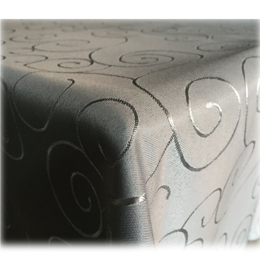 JEMIDI Tischdecke Tischdecke Ornamente Seidenglanz Edel günstig online kaufen
