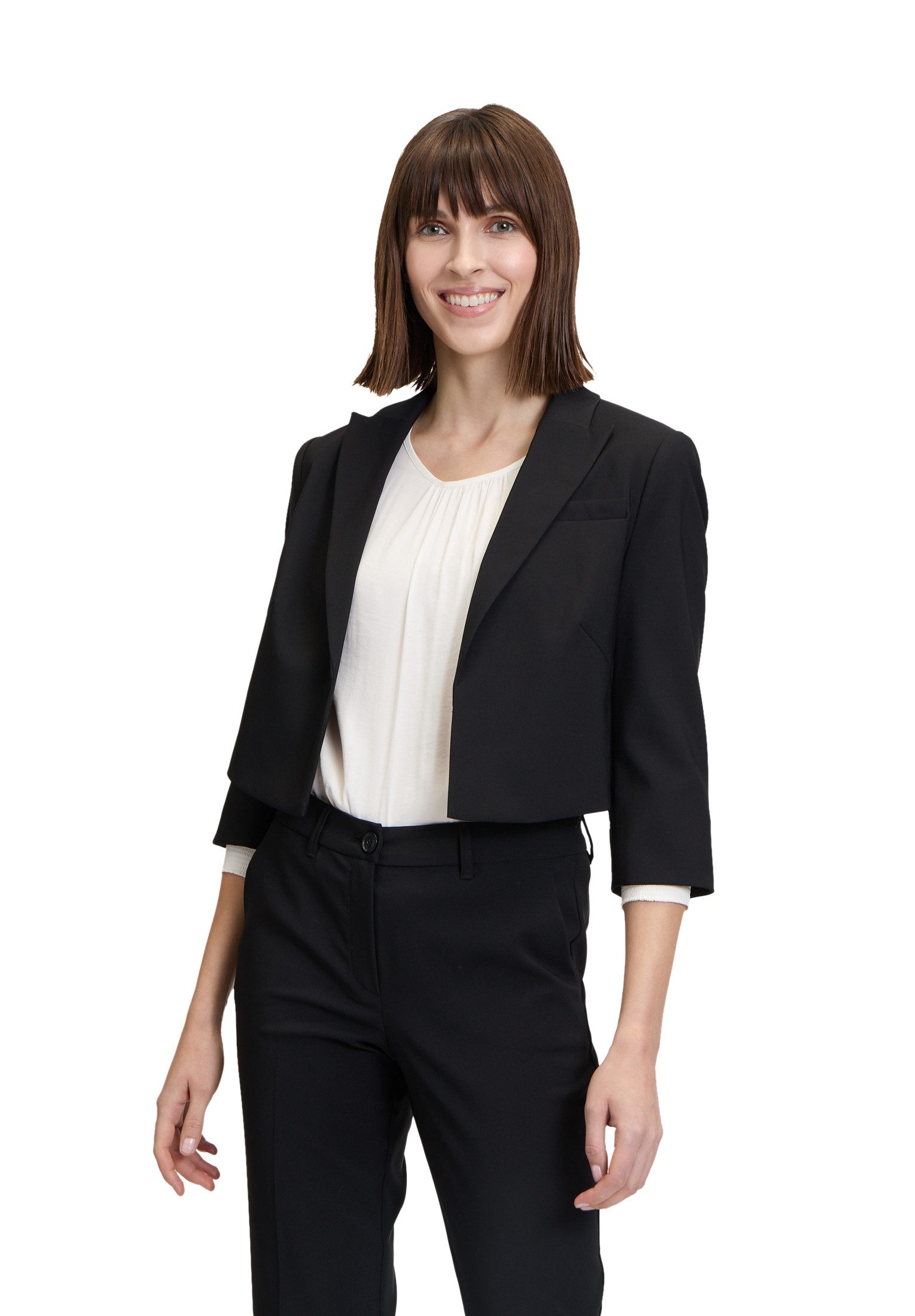 Jackenblazer Betty Barclay Damen Kurzblazer mit 3/4 Arm