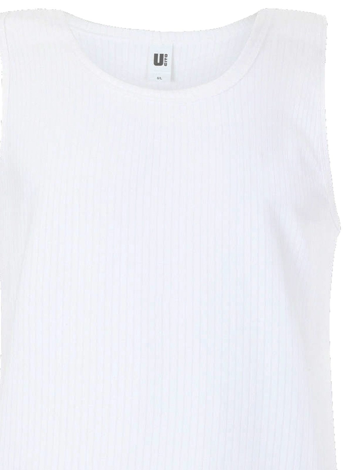 CiTO Achselhemd 3er Pack Herren Sportshirt cotton stripe (Packung, 3-St)