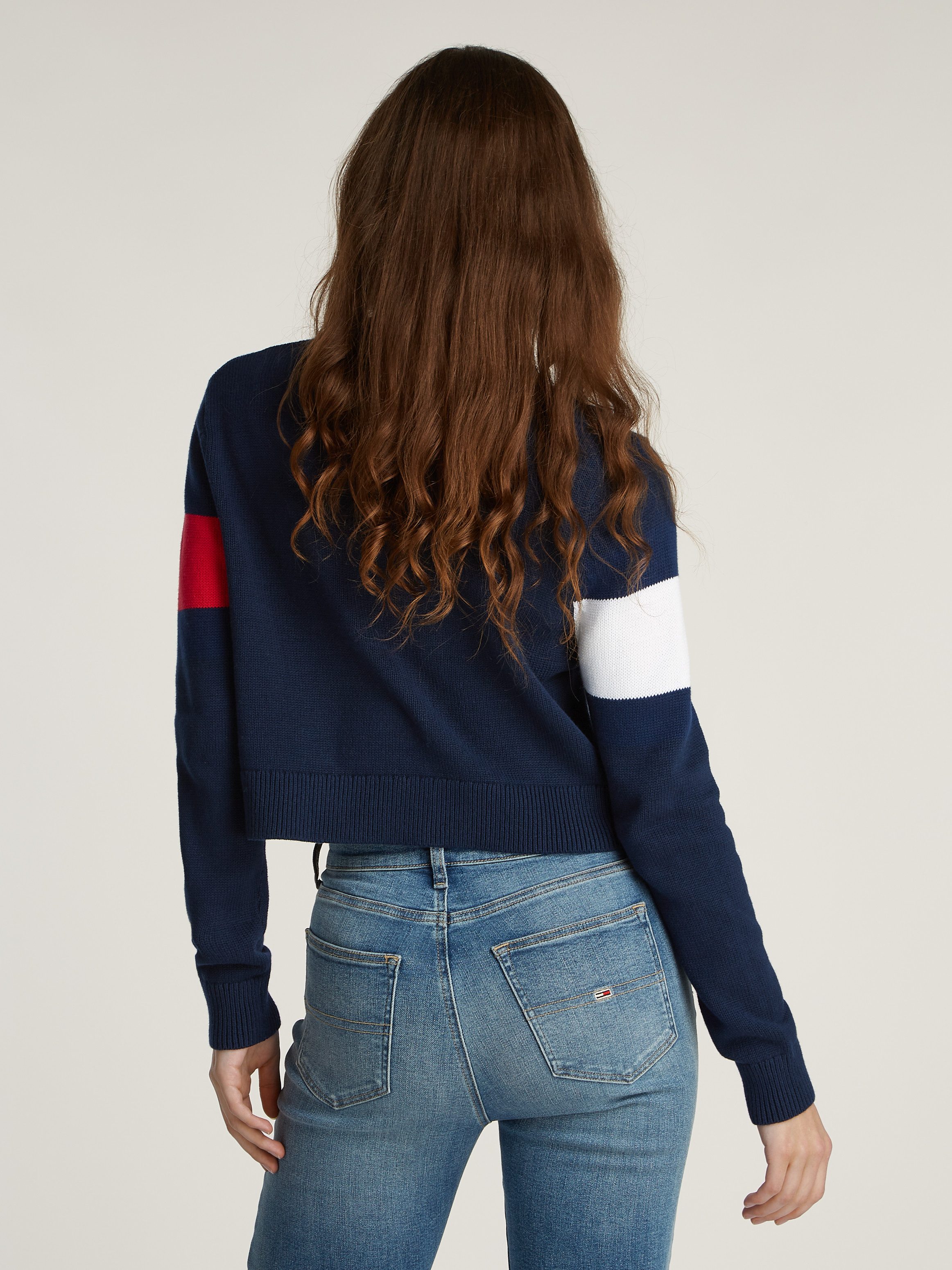 Tommy Jeans Curve Strickpullover TJW CENTER günstig online kaufen