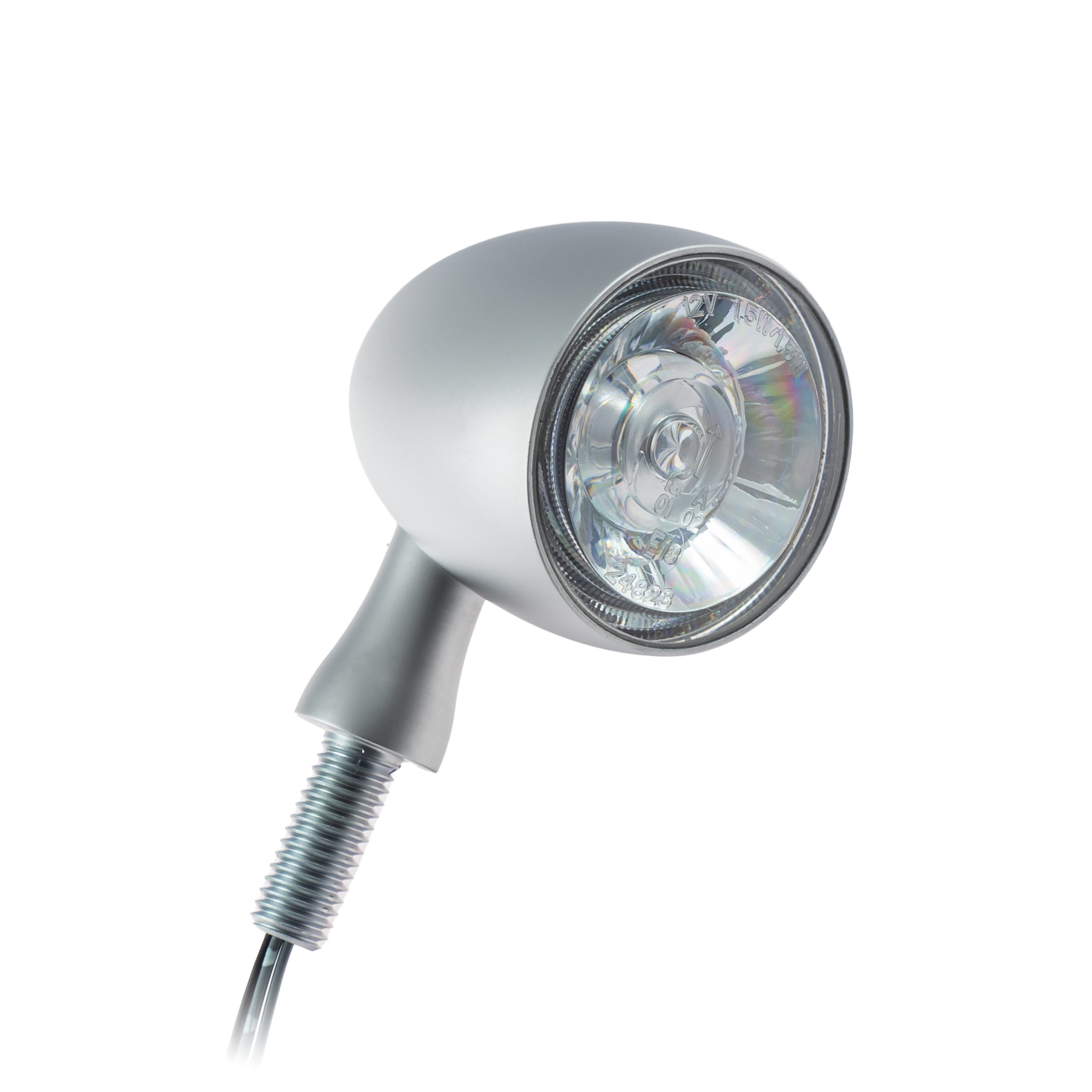ZIEGER Blinker Kellermann Bullet 1000 PL white LED Blinker mit Positionslicht schwarz