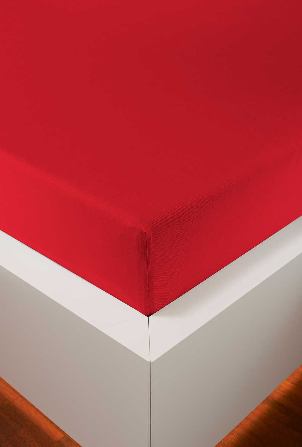 bellana Spannbettlaken bellana deluxe mit Elasthan, Jersey 230 g/m², Premium-Qualität, Jersey-Elasthan, Gummizug: rundum, (1 Stück), mit 5% Elasthan, für Matratzen bis 35cm Höhe, bügelfrei, faltenfrei