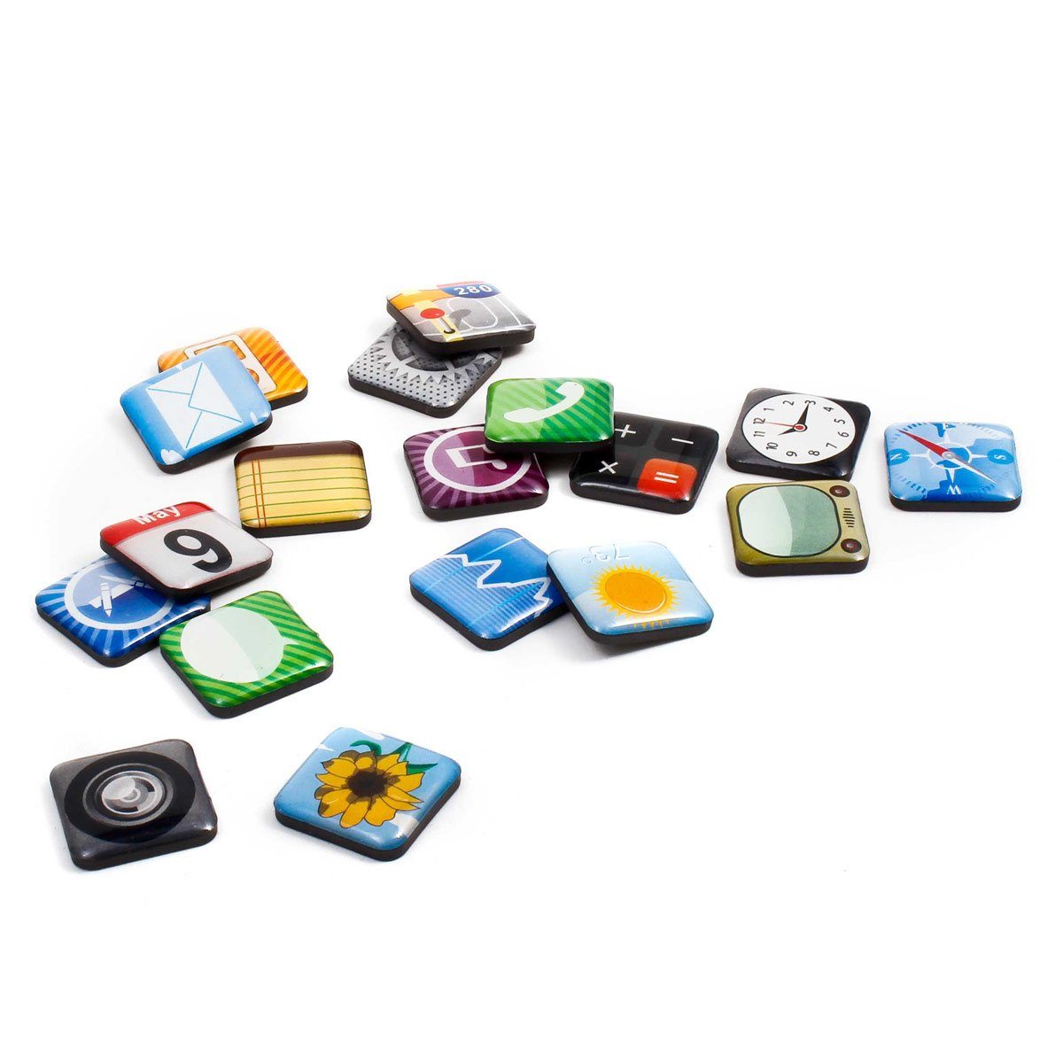 Goods+Gadgets Dekomagnet App Kühlschrankmagnete, (Magnete, 18-St) günstig online kaufen