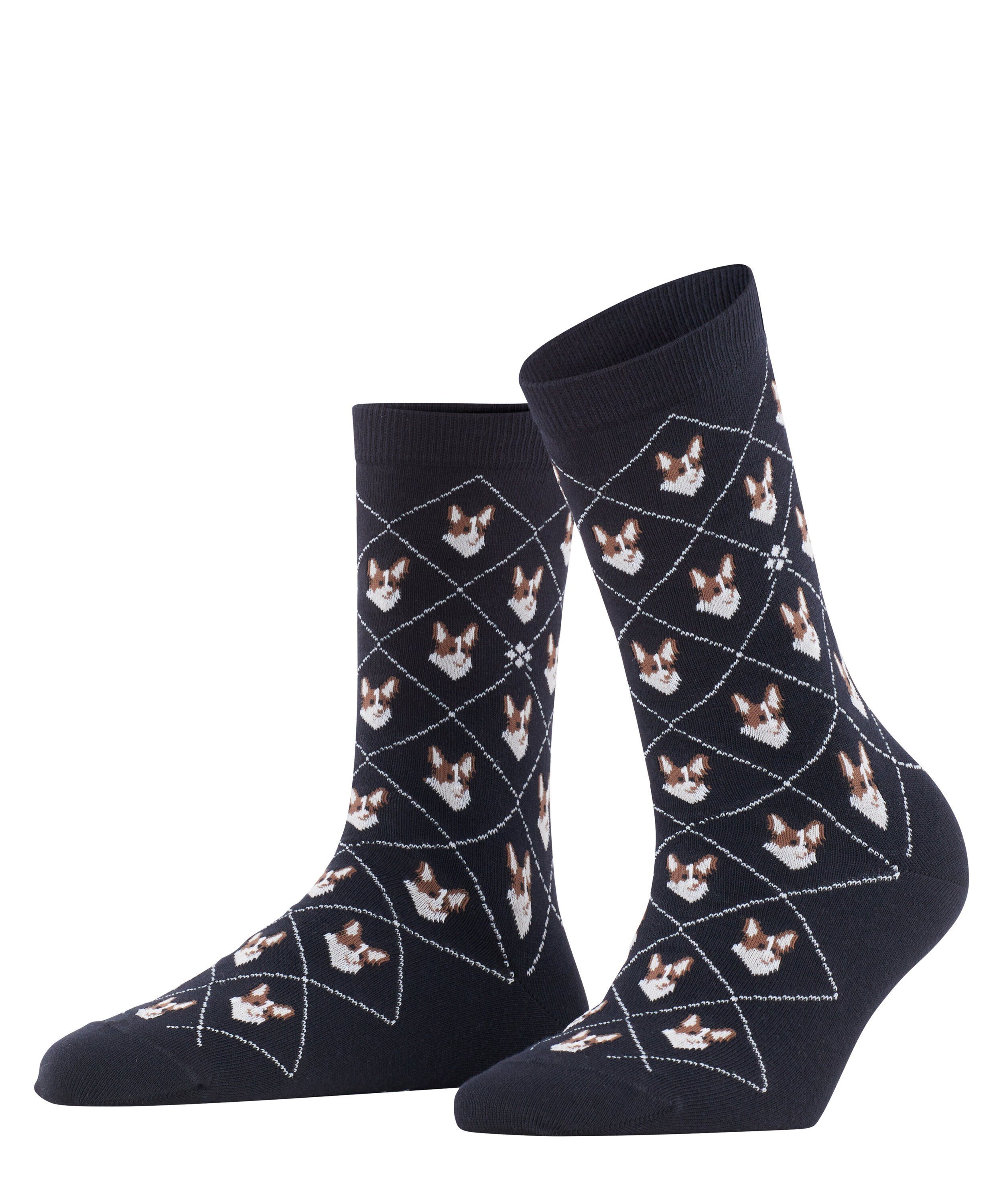 Burlington Socken Corgi (1-Paar) black (3000) | Wintersocken