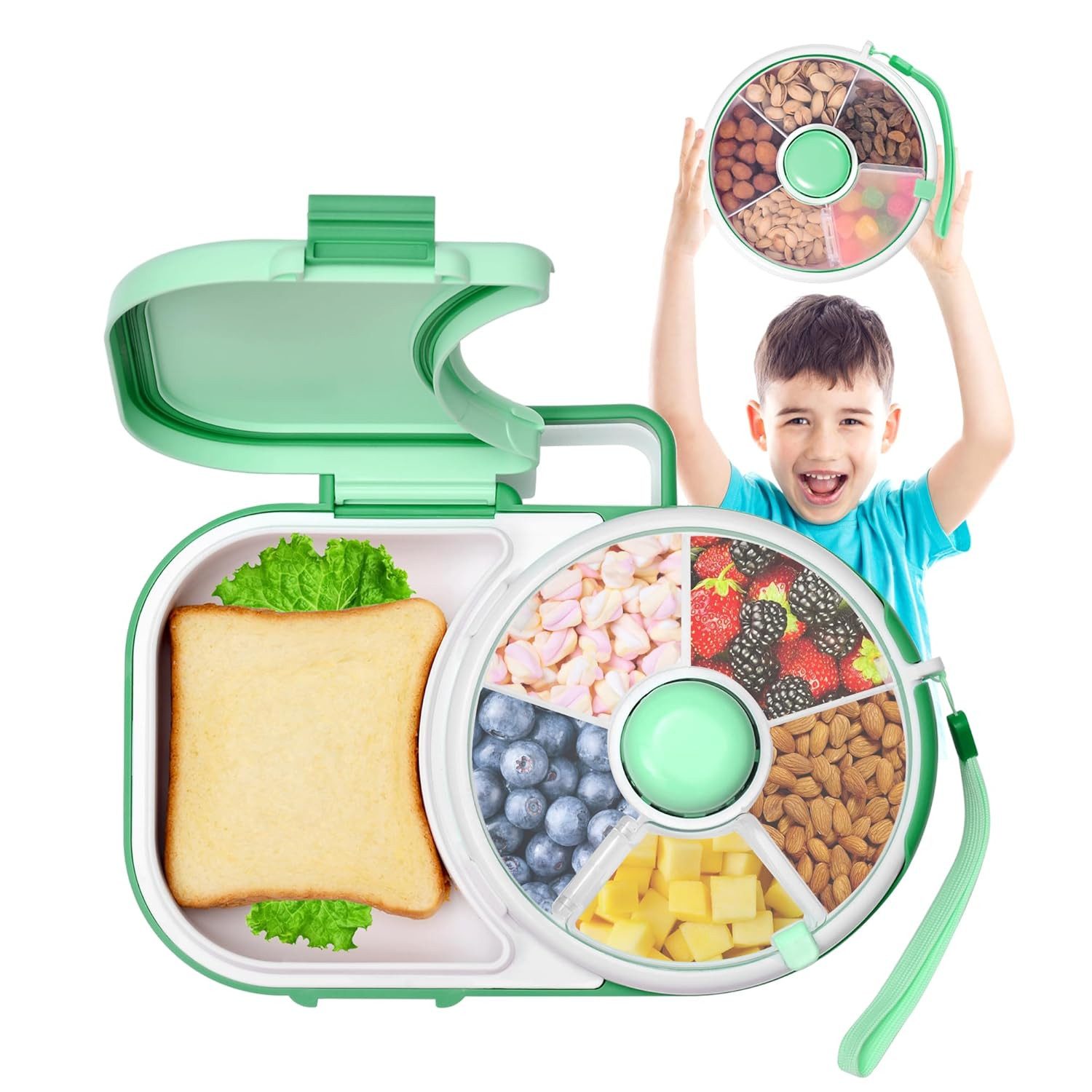 FELIXLEO Frischhaltedose Snackbox Kinder