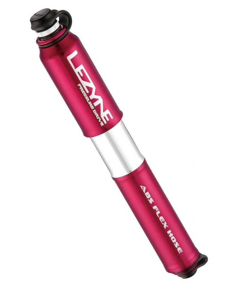 Lezyne Fahrradpumpe Lezyne Minipumpe High-End CNC Pressure Drive AV/SV 120psi/8bar Gr. S r