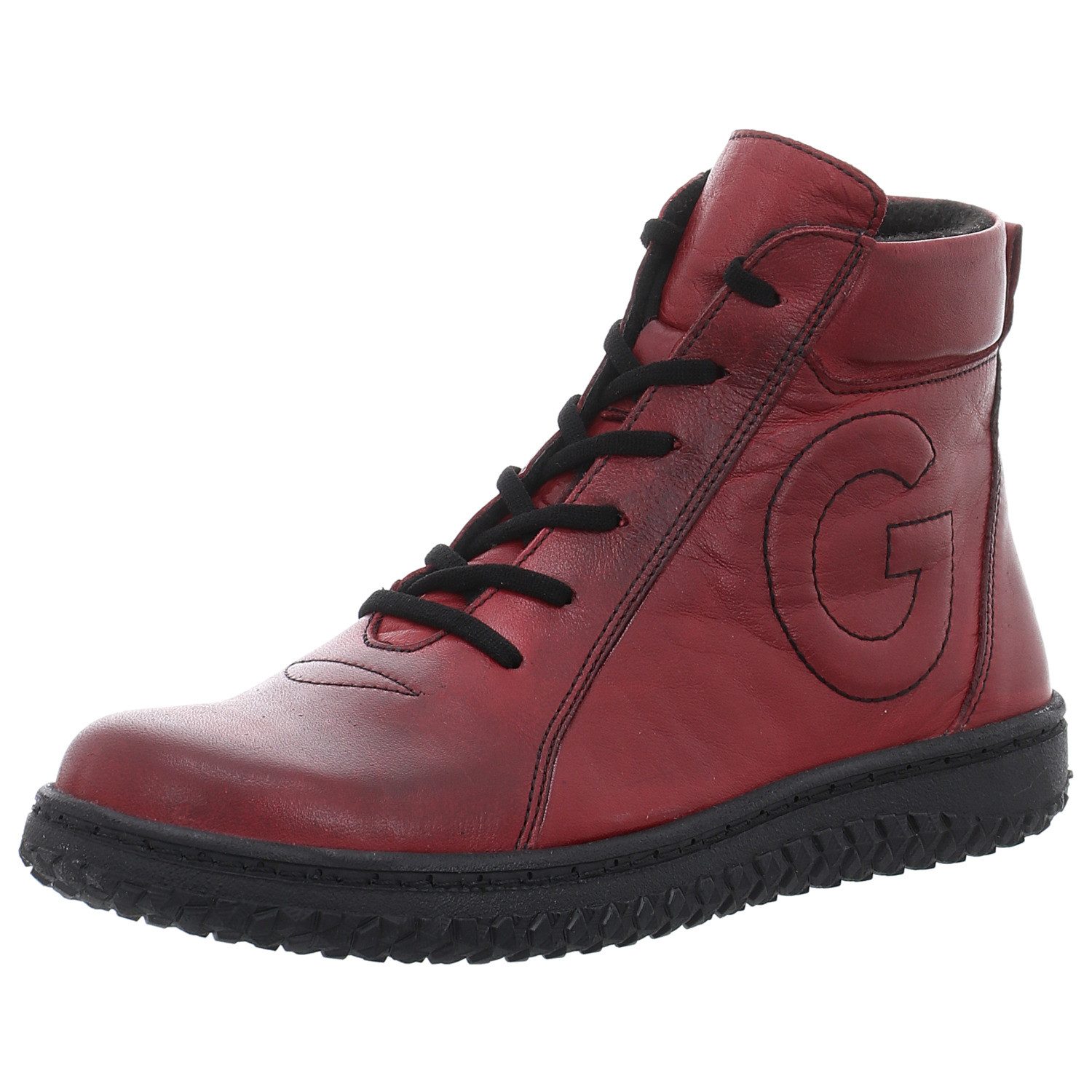 Gemini Anilina Schnürstiefelette