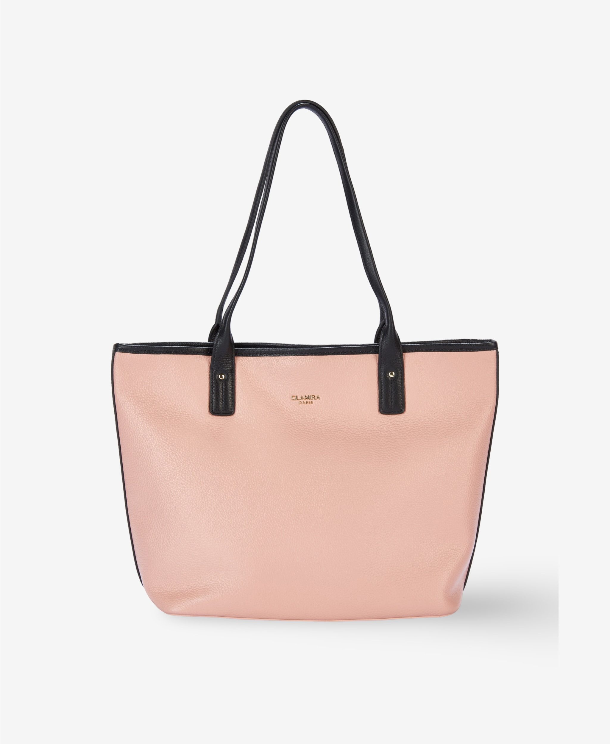 GLAMIRA Schultertasche DailyCompanion Rosa Schultertasche (1-tlg), echt Leder, mit geräumigem Hauptfach