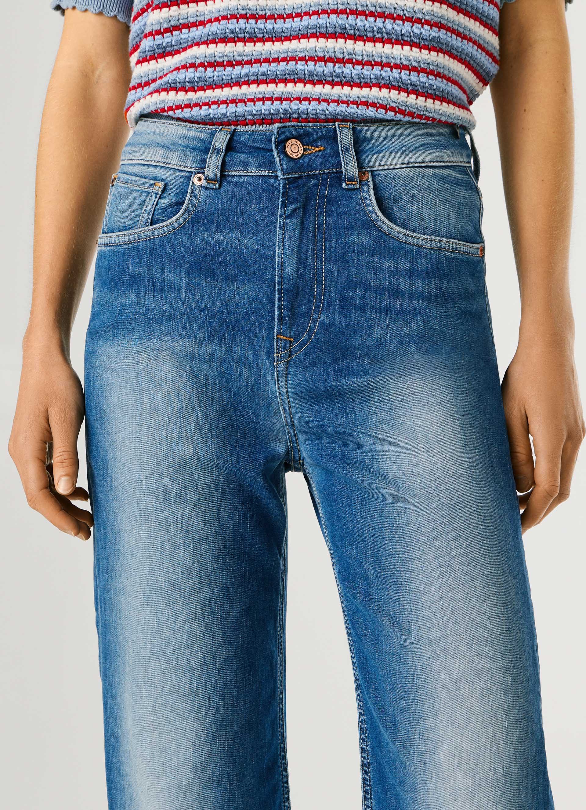 Pepe Jeans Straight-Jeans UHW – Ultra High Waist mit hohem Bund günstig online kaufen