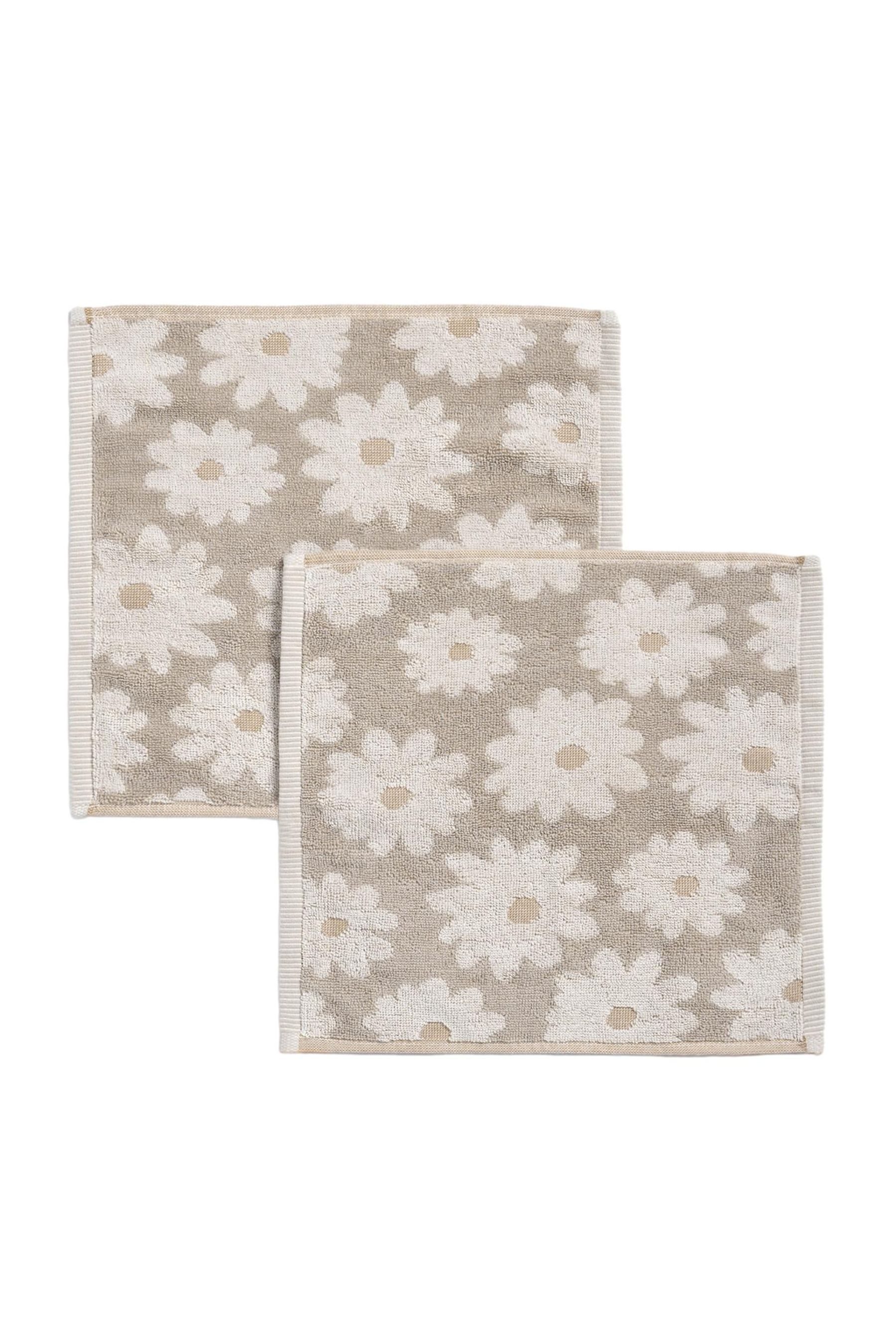 Next Handtücher 2er-Pack Waschlappen 100 % Baumwolle, (2-St) günstig online kaufen