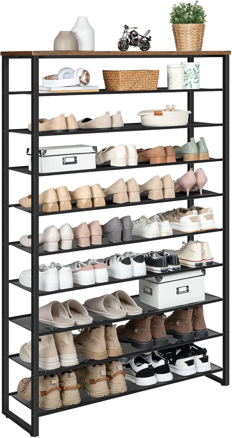 Hoobro Schuhregal Schuhablage schmal, Schuhschrank 100 x 28,5 x 159 cm, Sch günstig online kaufen