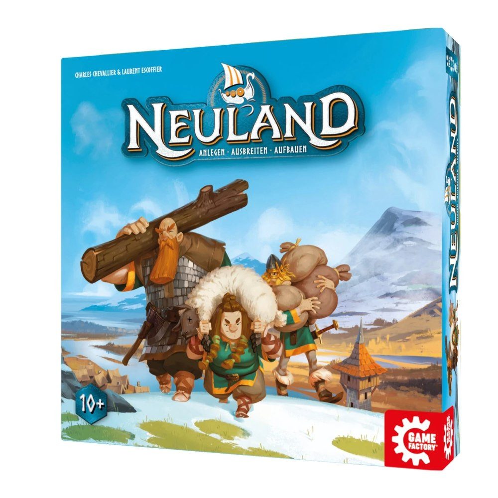 Game Factory Spiel Neuland, Strategiespiel, Wikinger Strategiespiel: anlegen - ausbreiten - aufbauen