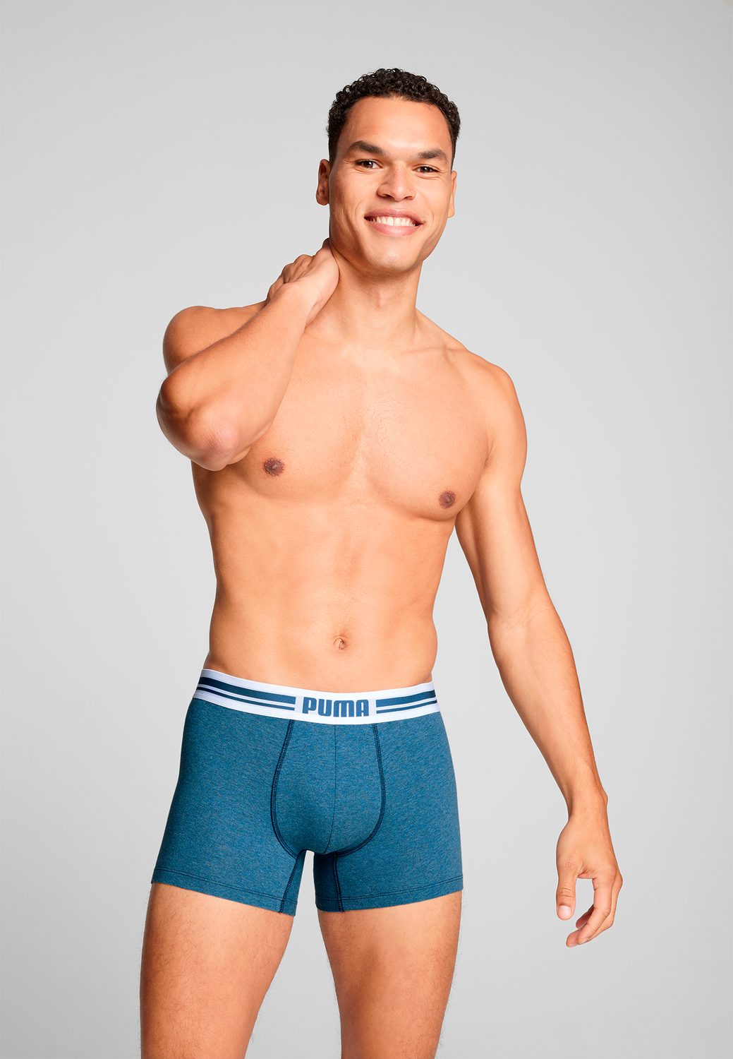 PUMA BODYWEAR Boxershorts Everyday Bodywear Boxers Placed Logo, Webgummibund